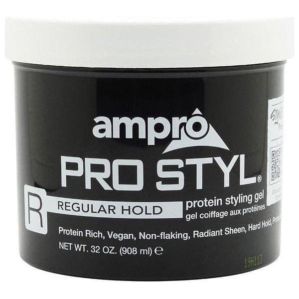 ampro Health & Beauty 32oz ampro - Pro Styl Protéines Gel coiffant Fixation Régulière 15oz /32oz