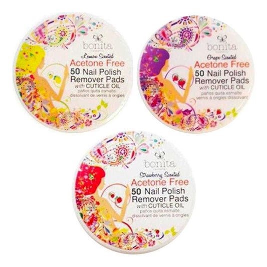 Bonita Health & Beauty Bonita Nail Polish Remover 50 Pads