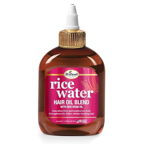 DiFeel Health & Beauty Difeel Rice Water Premium Hair Oil 7.1 oz