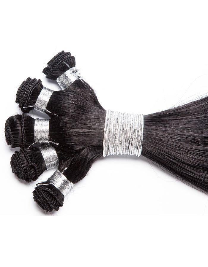 100% Natural Brazilian "Straight" Human Hair  Handmade A 100g Straight Color: Natural | gtworld.be
