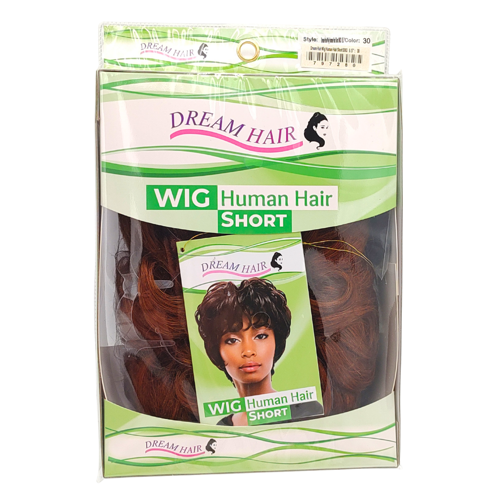 Dream Hair Health & Beauty Dream Hair Wig HUMAN HAIR Short 0003