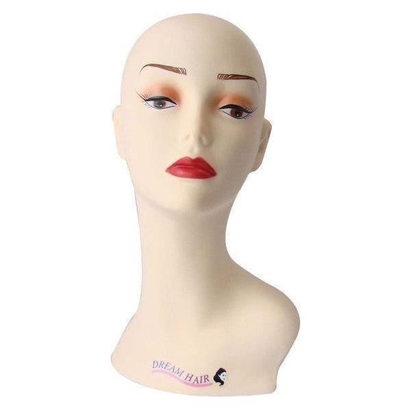 Dreamfix Health & Beauty #Blonde Dreamfix Mannequin/Dekokopf, Perückenkopf/, PYEDC, Blonde/Brown