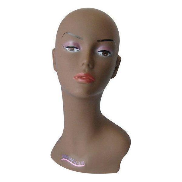 Dreamfix Health & Beauty #Brown Dreamfix Mannequin/Dekokopf, Perückenkopf/, PYEDC, Blonde/Brown