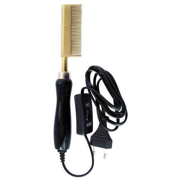 Dreamfix Health & Beauty Large Dreamfix Elektrischer Haarglättungs-Kamm, Electric Hair Comb for Afro Hair