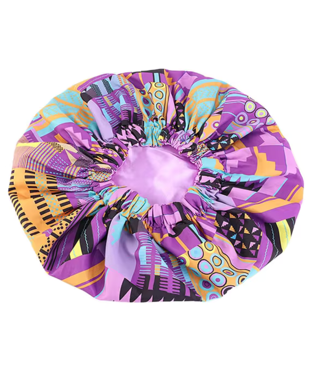 Dreamfix Health & Beauty Lila #Purple Dreamfix Ankara Print Bonnet Adult