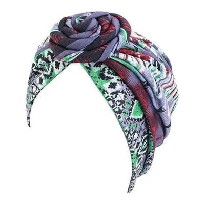 Dreamfix Health & Beauty Mosaic Green Purple Dreamfix Twist Turban