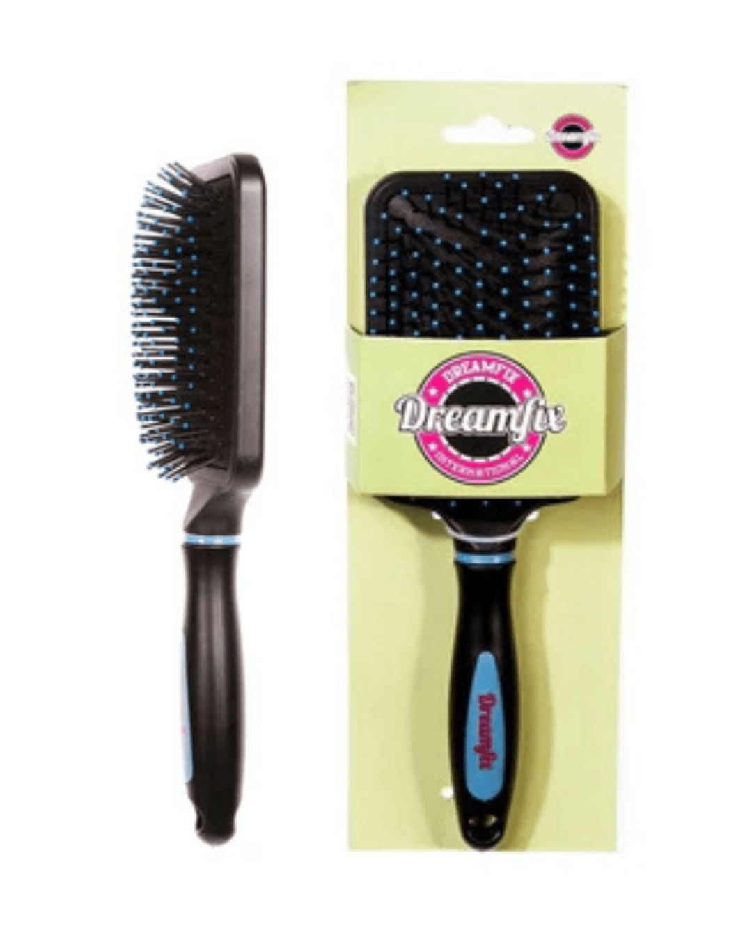 Dreamfix Health & Beauty Square Dreamfix Hair Brush Black