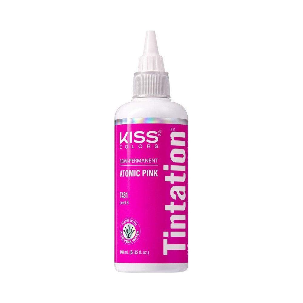 Kiss Health & Beauty Kiss Tintation Atomic Pink Kiss Semi-Permanent Hair Color Tintation 148ml