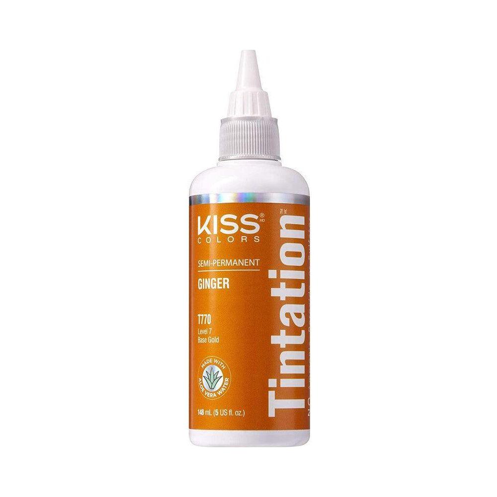 Kiss Health & Beauty Kiss Tintation Ginger Kiss Semi-Permanent Hair Color Tintation 148ml