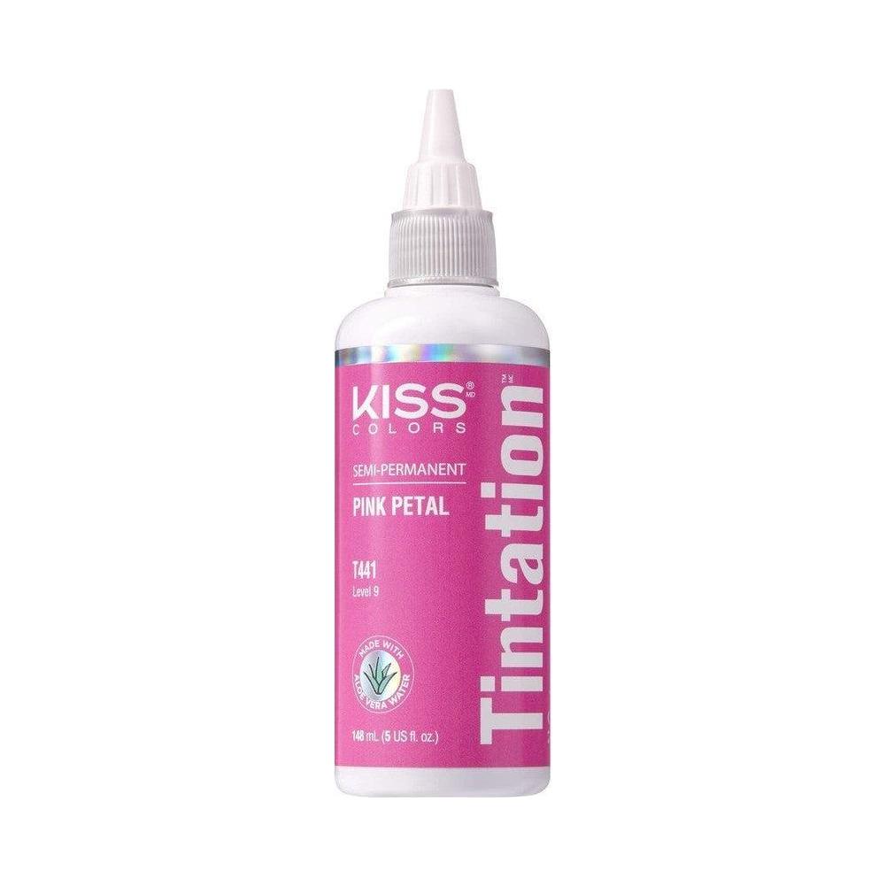 Kiss Health & Beauty Kiss Tintation Pink Petal Kiss Semi-Permanent Hair Color Tintation 148ml