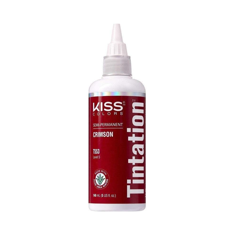 Kiss Health & Beauty Kiss Tintation Ruby Red Kiss Semi-Permanent Hair Color Tintation 148ml
