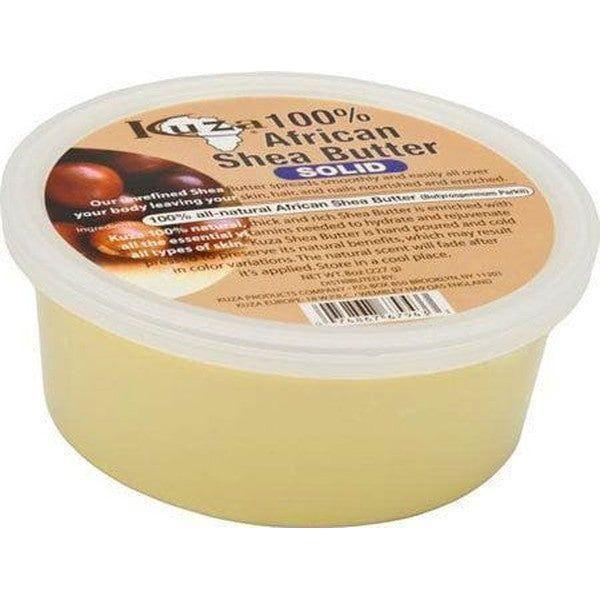 Kuza Health & Beauty White 227ml Kuza 100% African Shea Butter Solid