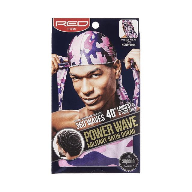 Red by Kiss Health & Beauty Purple RED By Kiss: Power Wave Military Durag