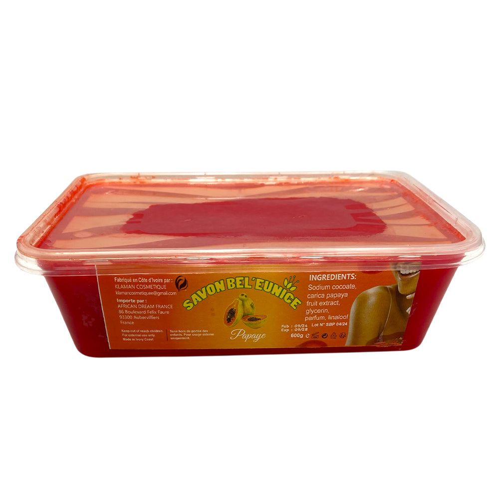 SAVON BEL'EUNICE Health & Beauty Savon bel'Eunice carotte / Papaye 600g