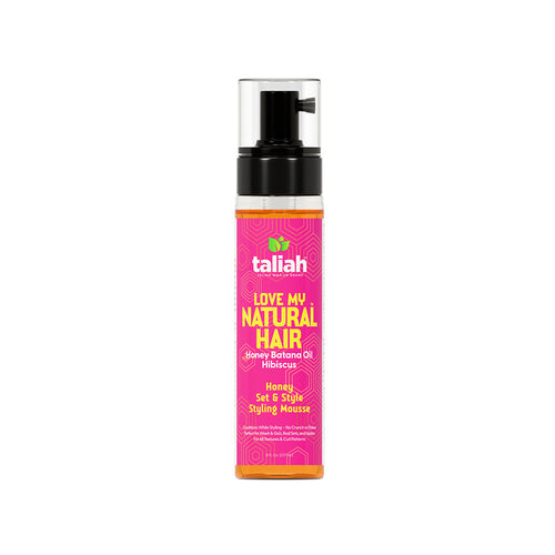 Taliah Waajid Love My Natural Hair Honey Set & Style Styling Mousse 8oz