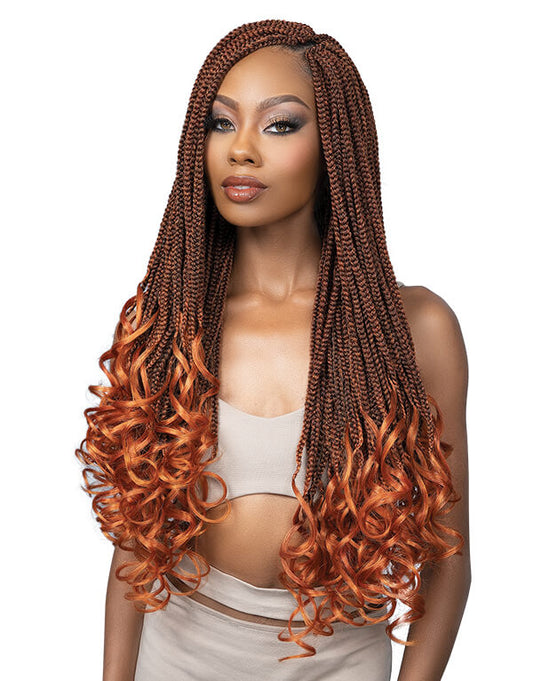 Janet Collection 3X Pre-Stretched French Curl Cheveux synthétiques  48"