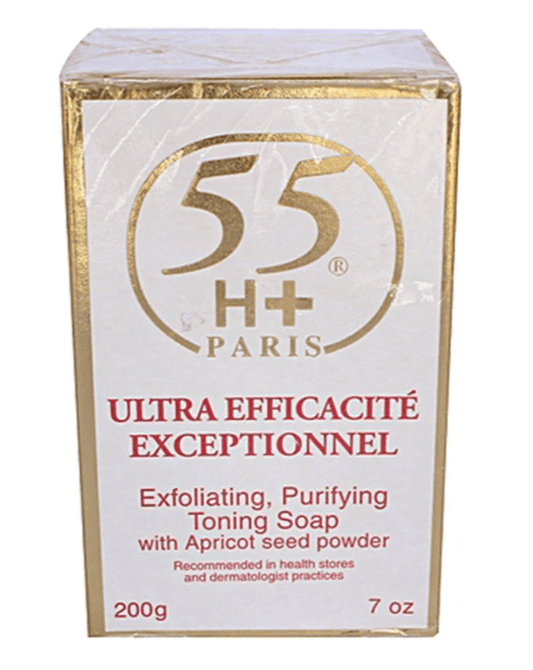 55H+ Health & Beauty 55 H+ Ultra Efficacite Exceptionnel Exfoliating Soap 200g