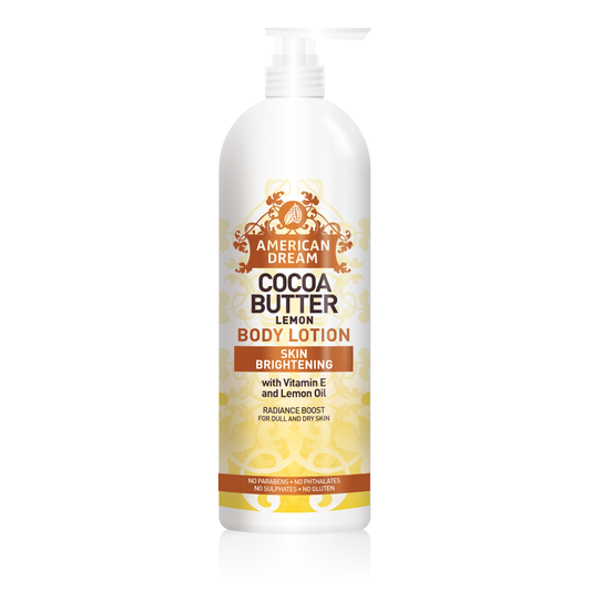 American Dream Lemon Cocoa Butter Lotion 750ml