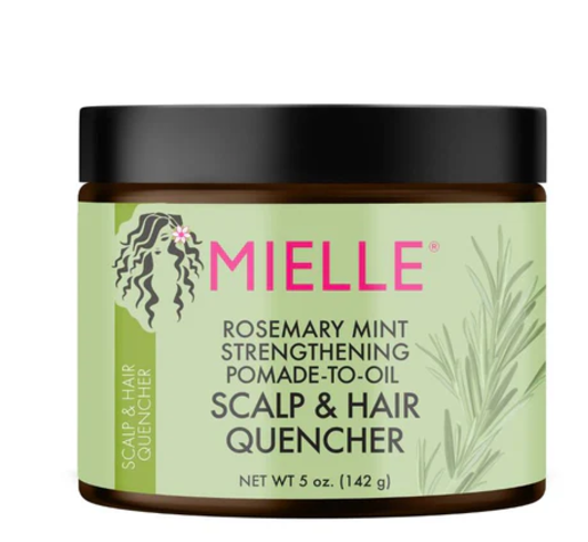 Mielle Rosemary Mint Pomade to Oil Hair & Scalp Quencher 5oz