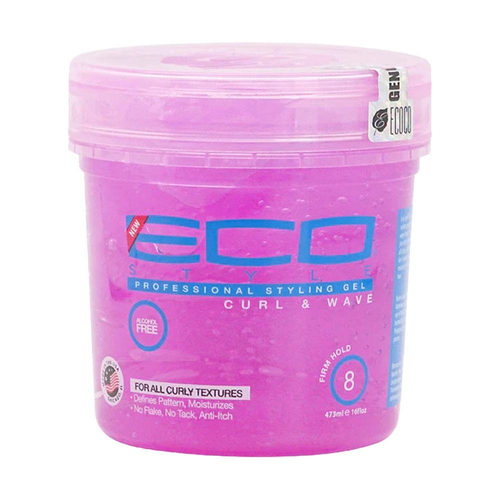 Eco Styler Pink Curl & Wave Firm Hold Styling Gel 32oz/24oz/8oz/16oz/5LB