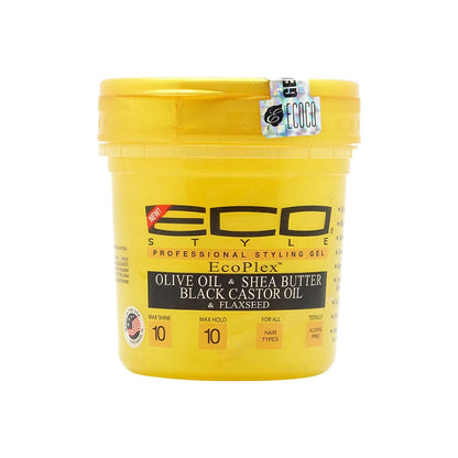 Eco Style Styling Gel Olive Oil & Shea Butter 5LB/32oz/16oz/8oz