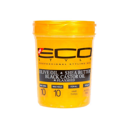 Eco Style Styling Gel Olive Oil & Shea Butter 5LB/32oz/16oz/8oz