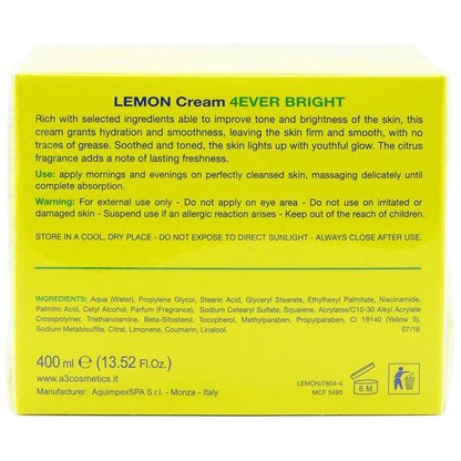 A3 Health & Beauty A3 Lemon Cream Ever Bright Perfect Glow 400ml