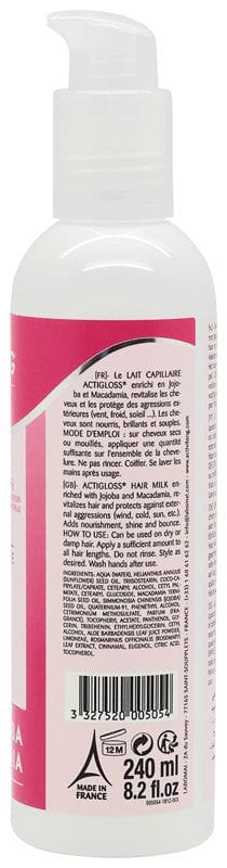 Activilong Actigloss Hair Milk Jojoba/Macadamia Oil 240ml | gtworld.be 