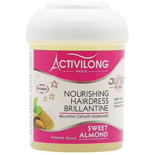 Activilong Health & Beauty Activlong Junior Kids Nourishing Hairdress Brillantine Sweet Almond 125ml