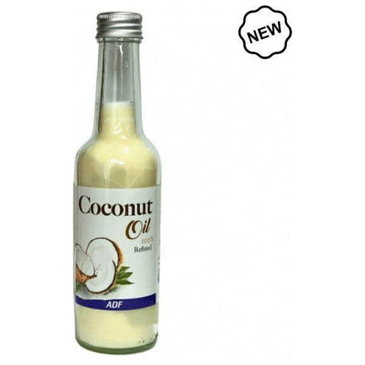 ADF Health & Beauty ADF 100% Refined Coconut Oil 250ml