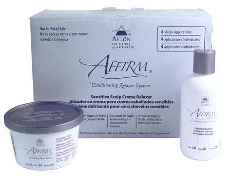 Affirm Affirm Sensitive Scalp Kit Relaxer 4 Pack