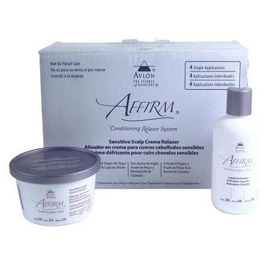 Affirm Health & Beauty Affirm Sensitive Scalp Kit Relaxer 4 Pack