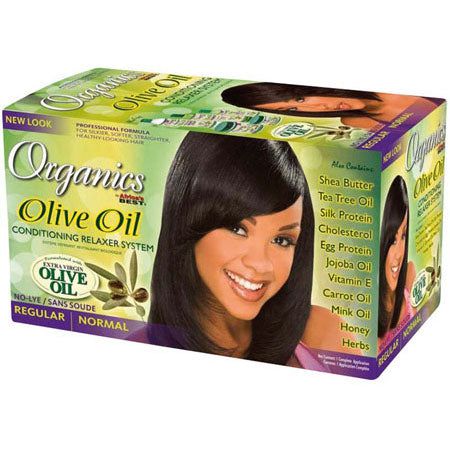 Africa's Best Organic Olive Oil Conditioning Relaxer System Regular | gtworld.be 