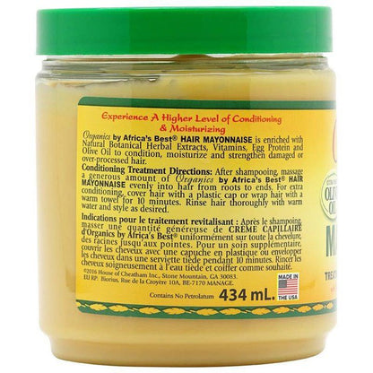 Africa's Best Organic Hair Mayonnaise 15 Oz | gtworld.be 