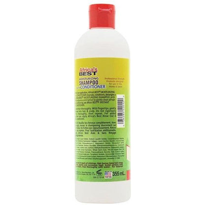 Africa's Best Health & Beauty Africa's best moisturizing shampoo with conditioner 355ml