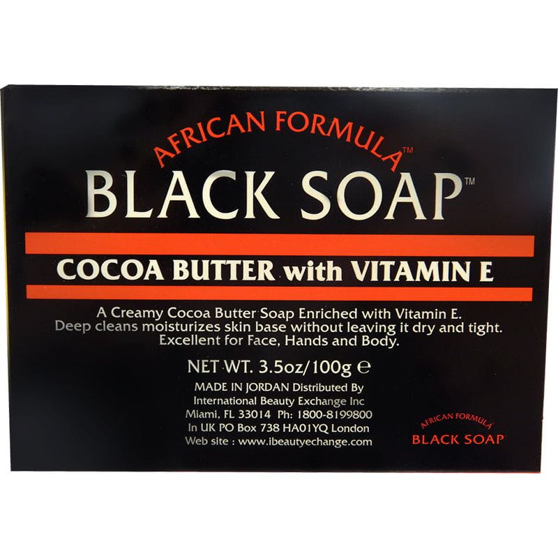 African Formula African Formula Black Soap Cocoa Butter with Vitamin E 100g