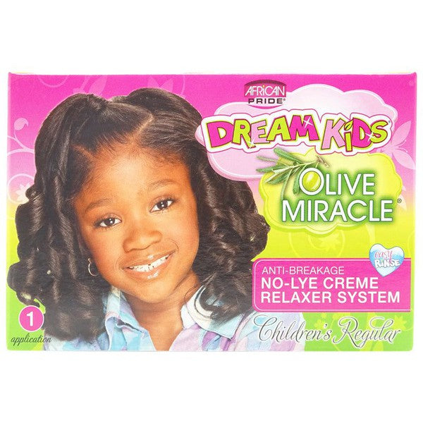 African Pride African Pride Dream Kids Olive Miracle Anti Breakage No Lye Creme Relaxer System