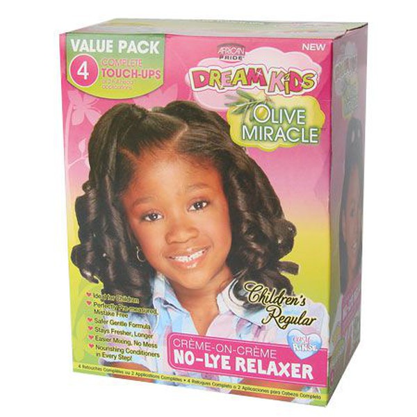 African Pride African Pride Dream Kids Olive Miracle No-Lye Relaxer  Regular