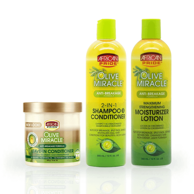 African Pride African Pride Olive Hair Miracle Bundle