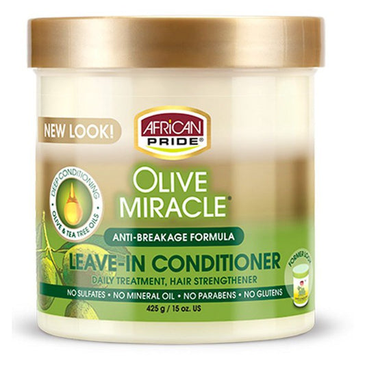 African Pride Olive Miracle Leave in Conditioner 425g | gtworld.be 