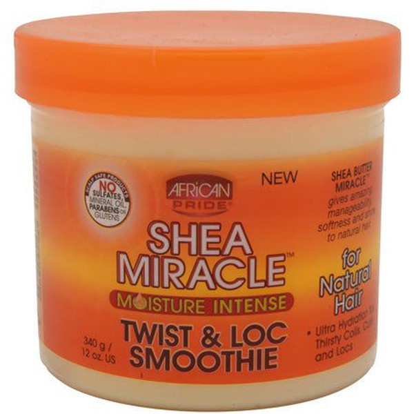 African Pride Shea Miracle Twist&Loc Smoothie 340g | gtworld.be 