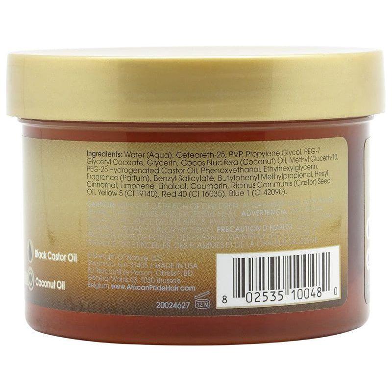 African Pride Health & Beauty African Pride Black Castor Miracle Braid, Loc & Twist Gel 227g