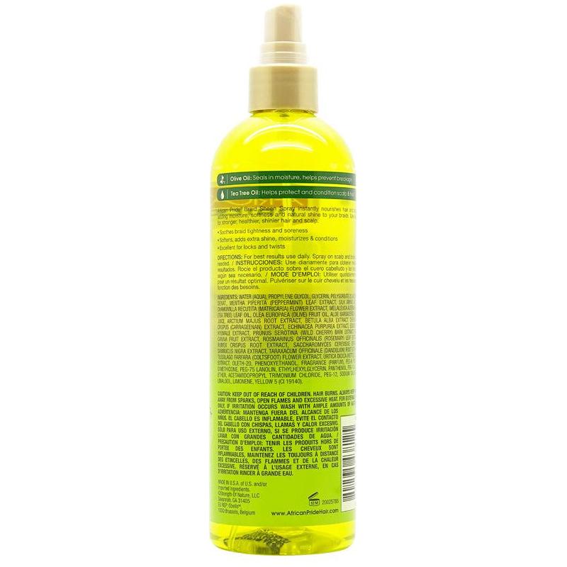 African Pride Health & Beauty African Pride Olive Miracle Anti-Breakage Braid Sheen Spray 355ml