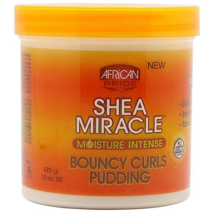 African Pride Health & Beauty African Pride Shea Butter Miracle Moisture Intense Bouncy Curls Pudding 443ml