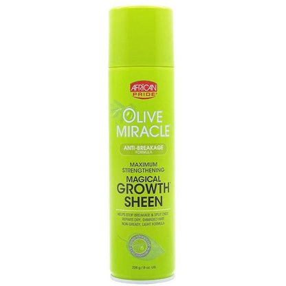 African Pride Olive Miracle Growth Sheen Spray 236ml - Gtworld.de