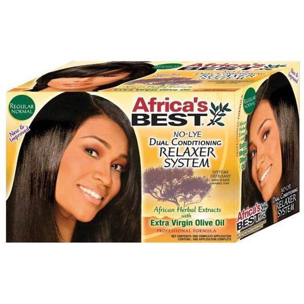 Africa's Best No - Lye Dual Conditioning Relaxer System Regular - Gtworld.de