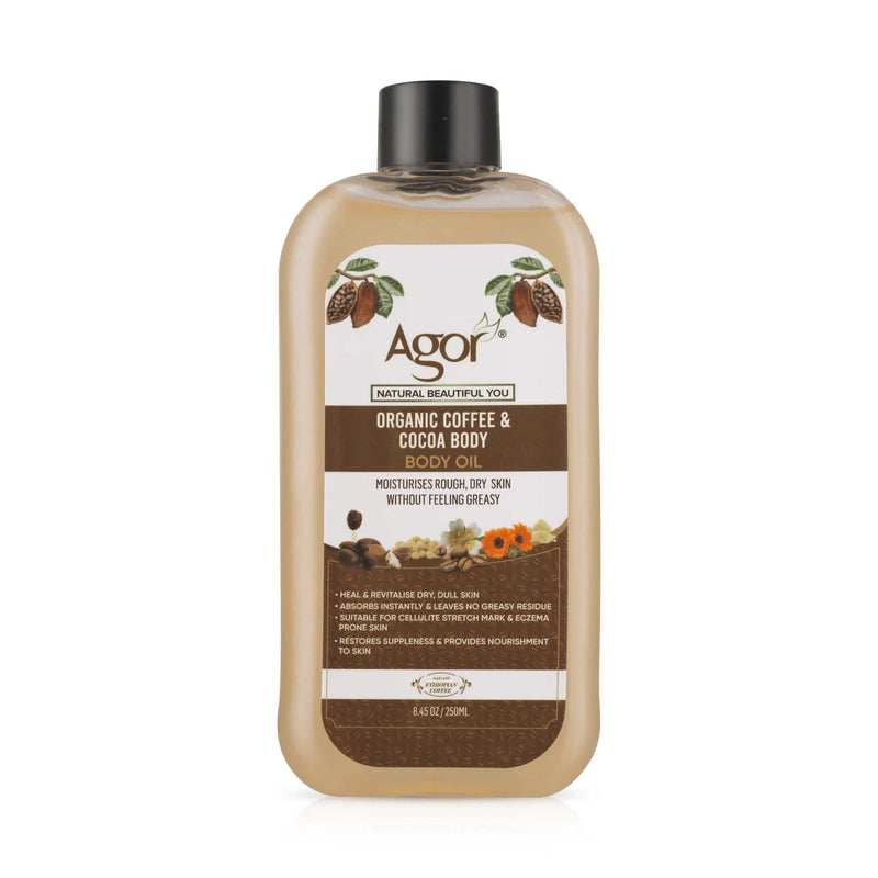 Agor Agor Organic Coffee & Cocoa Body Oil 250ml