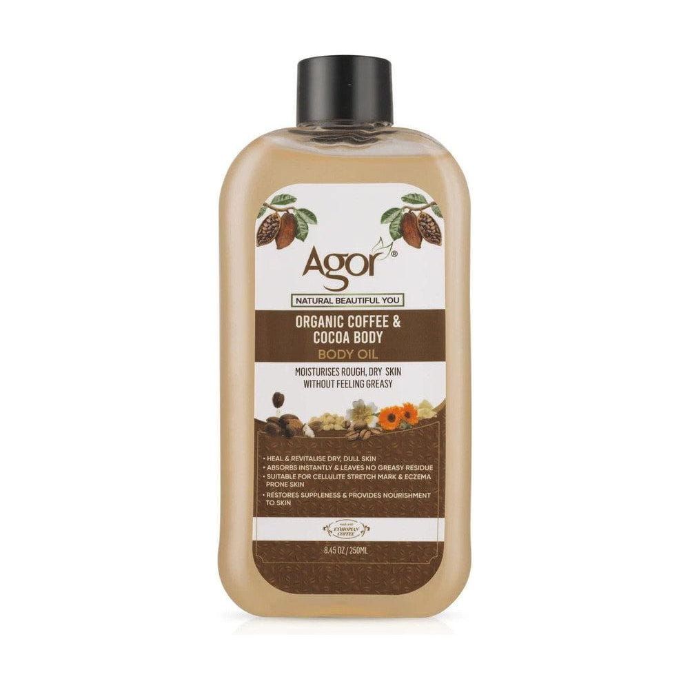 Agor Health & Beauty Agor Organic Coffee & Cocoa Body Oil 250ml