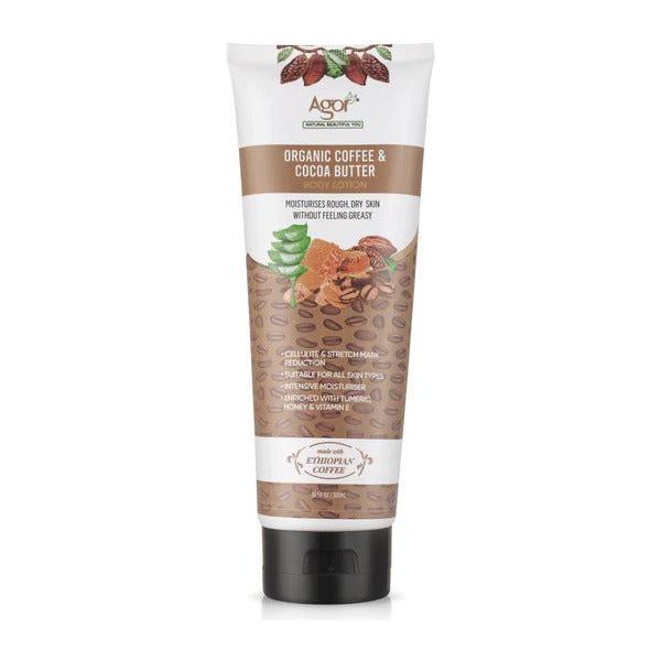 Agor Organic Coffee & Cocoa Butter Body Lotion 300 ml - Gtworld.de