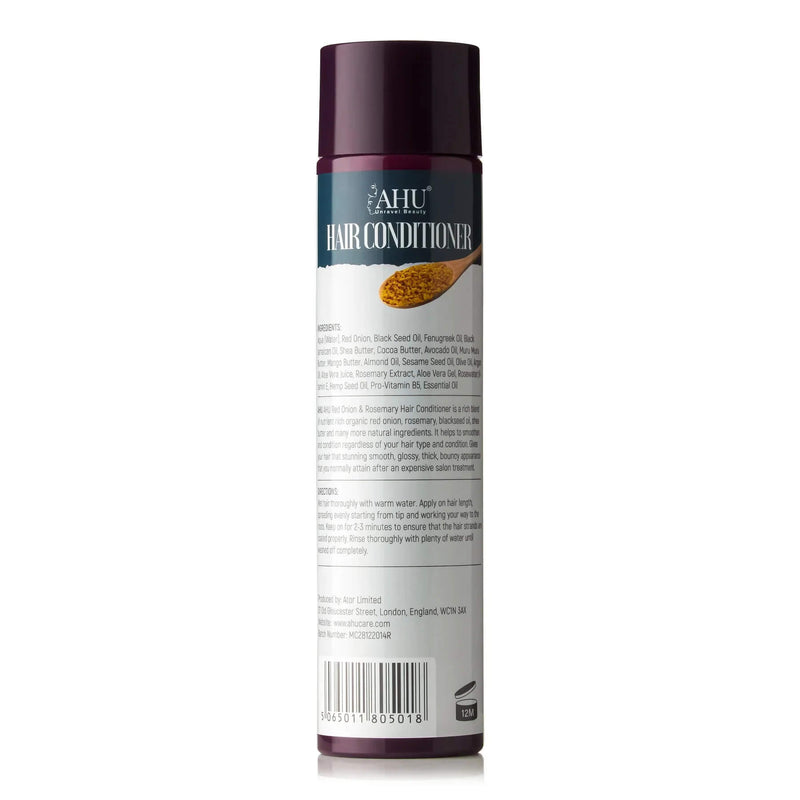 AHU Red Onion & Rosemary Hair Conditioner 300ml | gtworld.be 